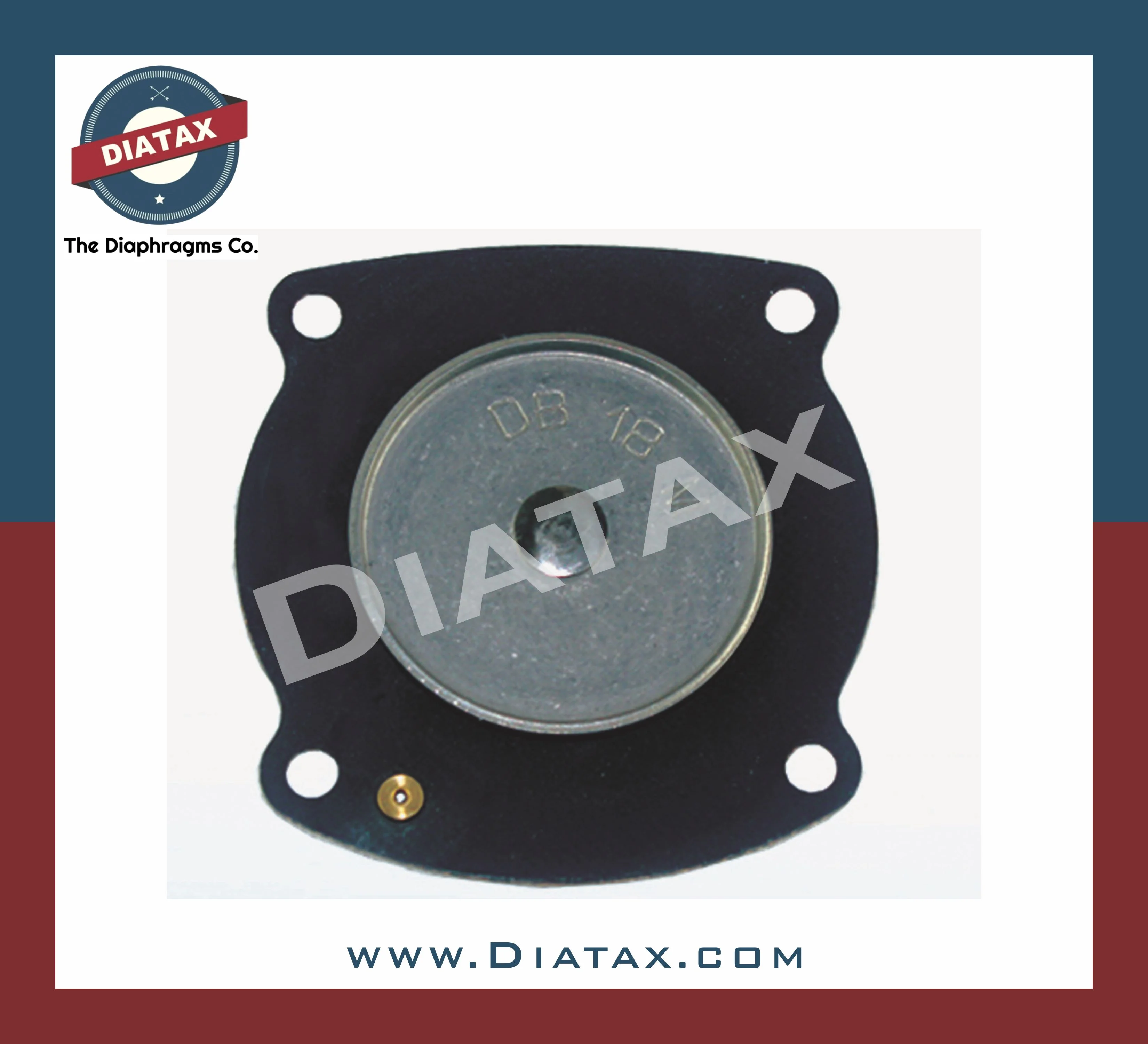 Mecair DB18M Dust Collector Pulse Jet Solenoid Valve Diaphragm Repair Kit